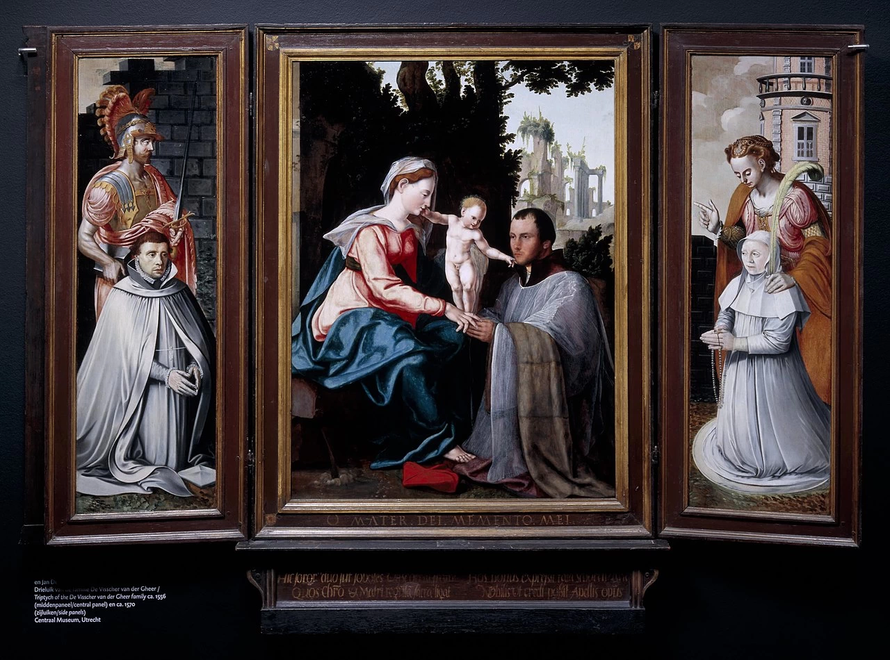 Trittico della famiglia De Visscher van der Gheer - Centraal Museum, Utrecht